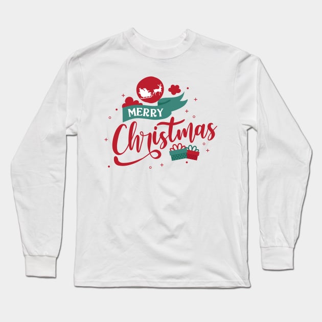 Santa Paws Is Coming To Town Long Sleeve T-Shirt by DON-21